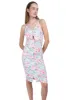 Vestido midi tubo flores sold by Shasa