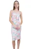 Vestido midi tubo flores sold by Shasa