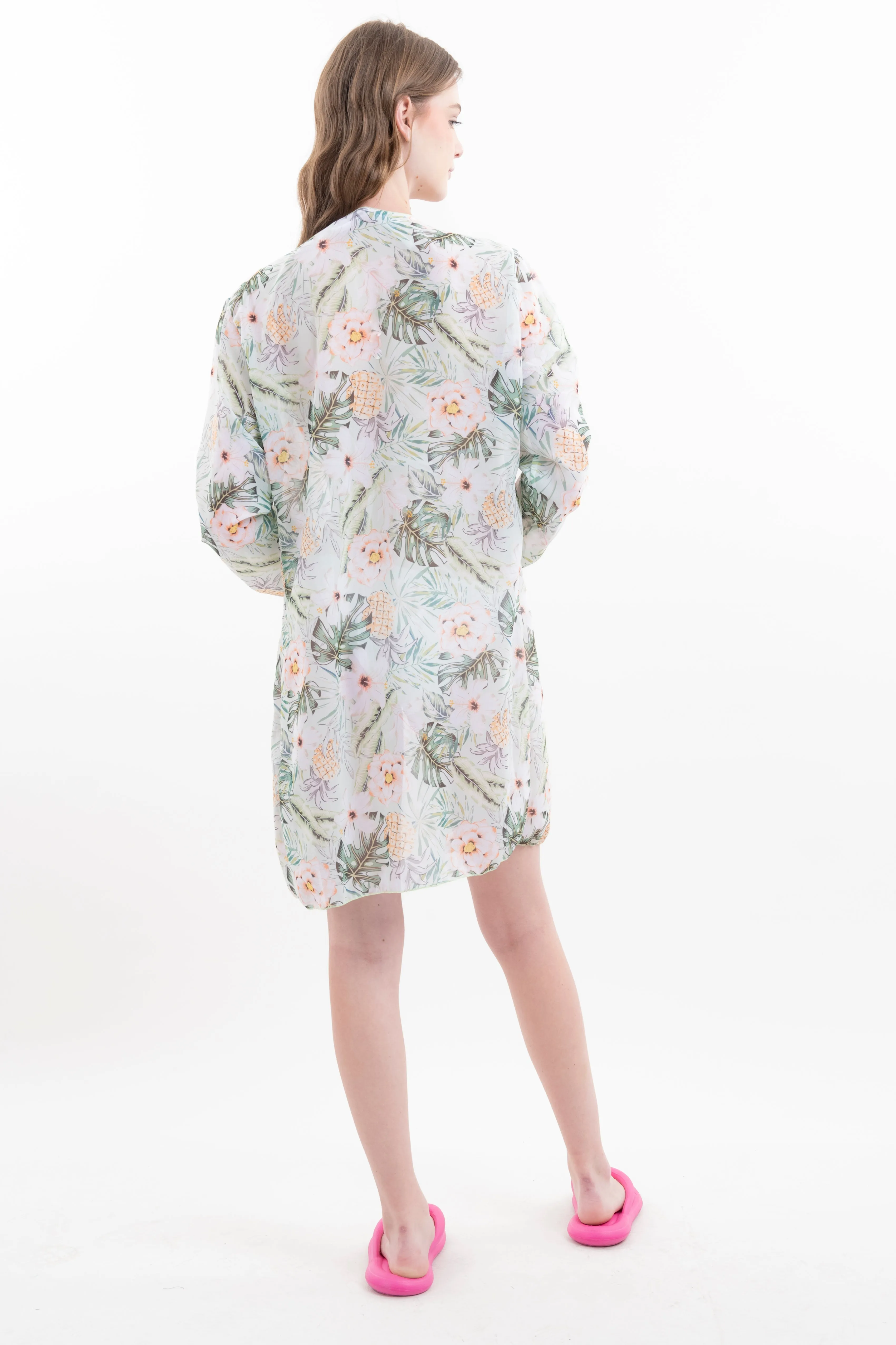 Kimono midi tropical sold by Shasa product image thumbnail 4