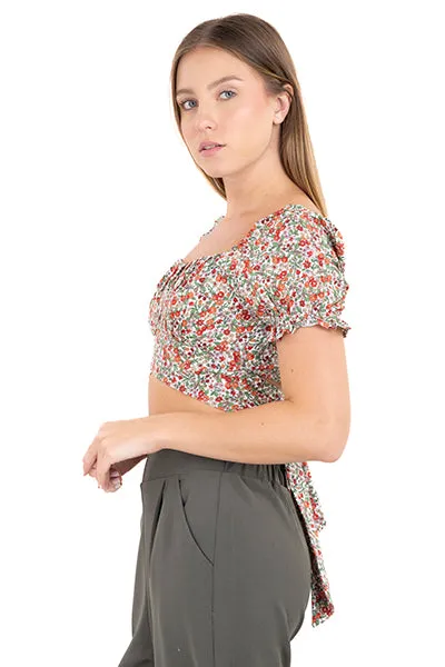 Top crop flores cintas sold by Shasa product image thumbnail 3