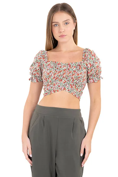 Top crop flores cintas sold by Shasa product image thumbnail 2