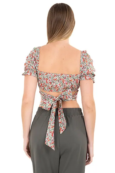 Top crop flores cintas sold by Shasa product image thumbnail 4