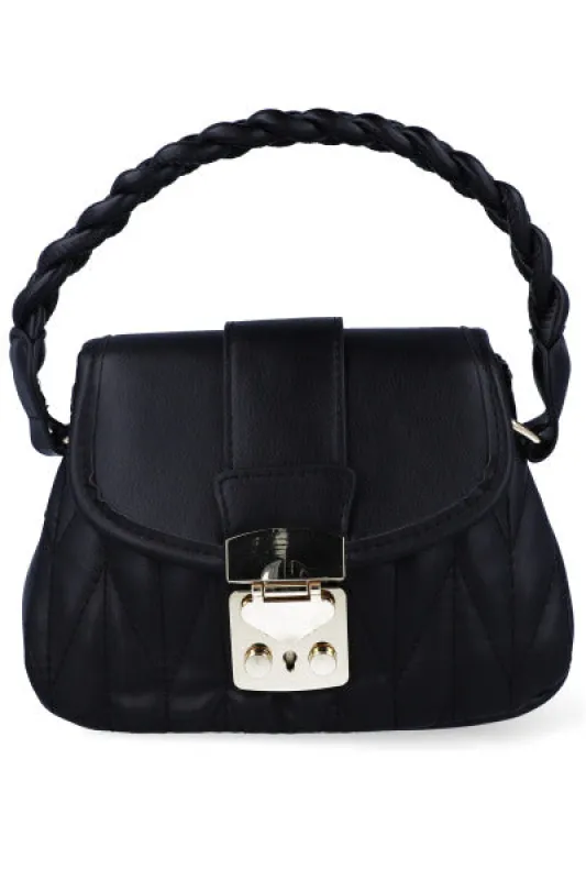 Bolsa capitonada asa trenzada sold by Shasa