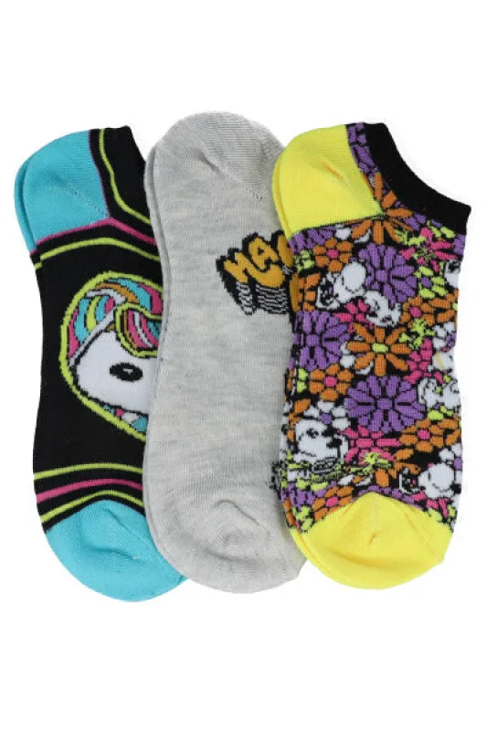 Set 3 pares tines Snoopy retro sold by Shasa