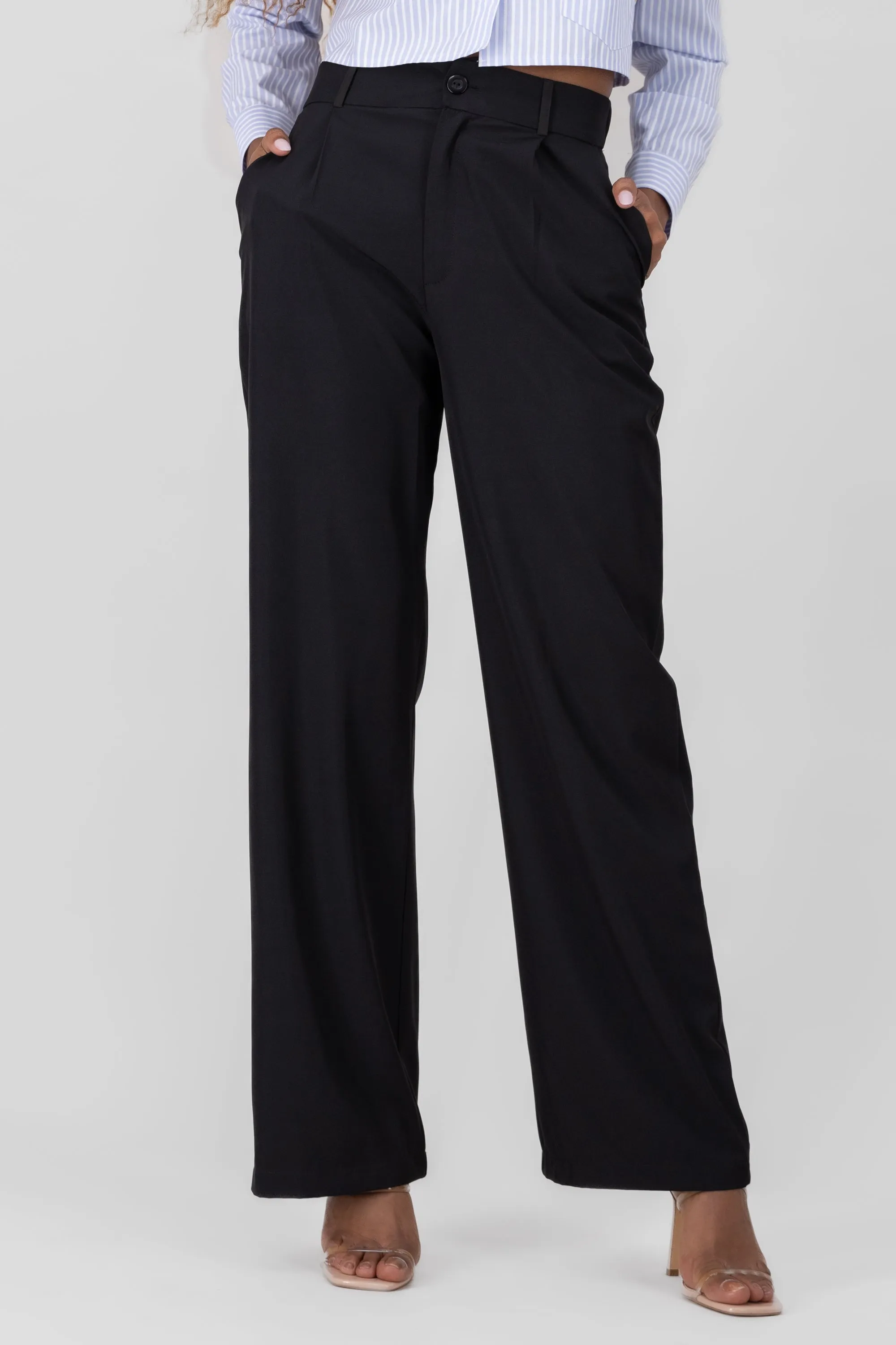 Pantalón Recto Pinzas Bolsillos sold by Shasa product image thumbnail 2