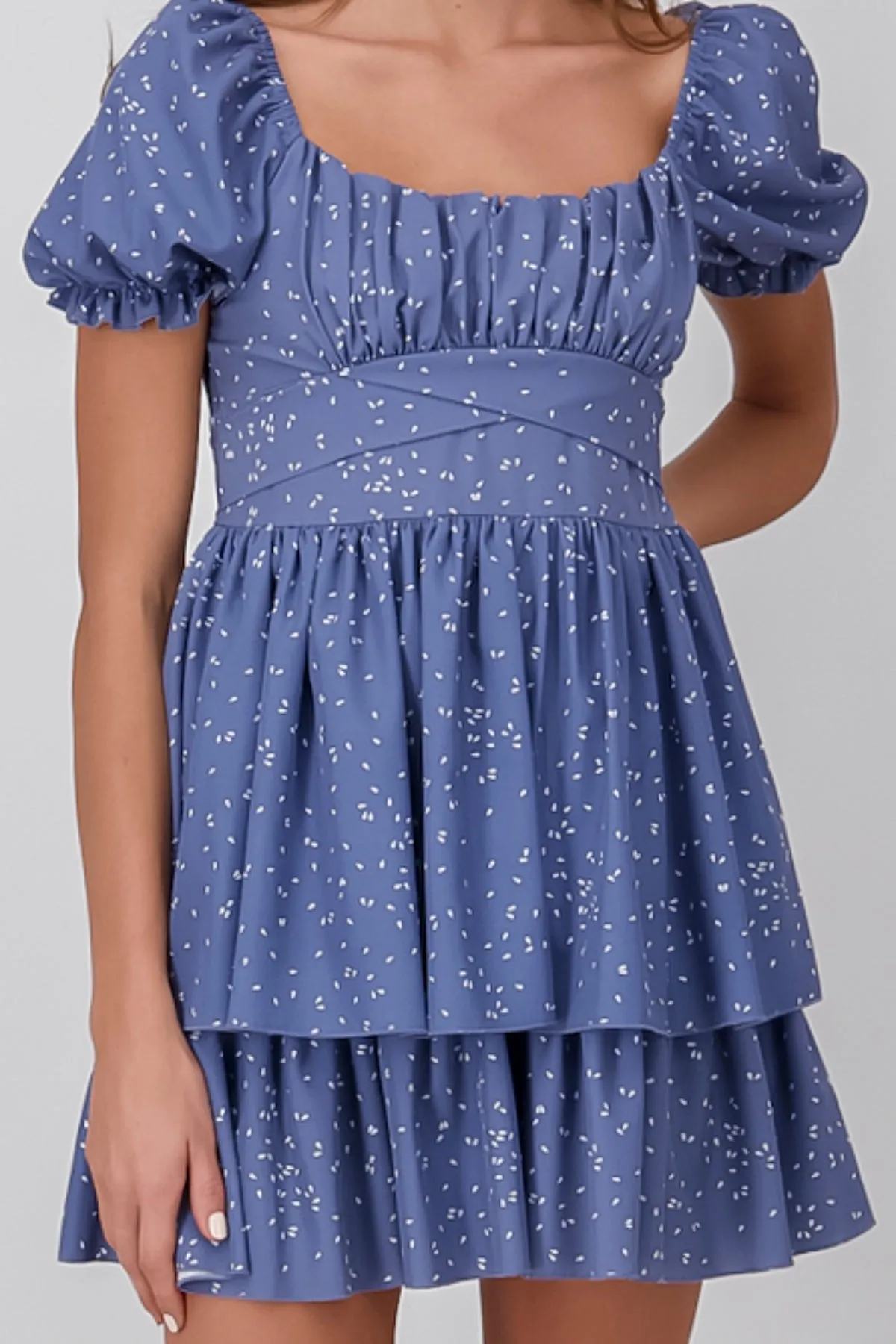 Vestido Mini Manga Abullonada sold by Shasa product image thumbnail 5