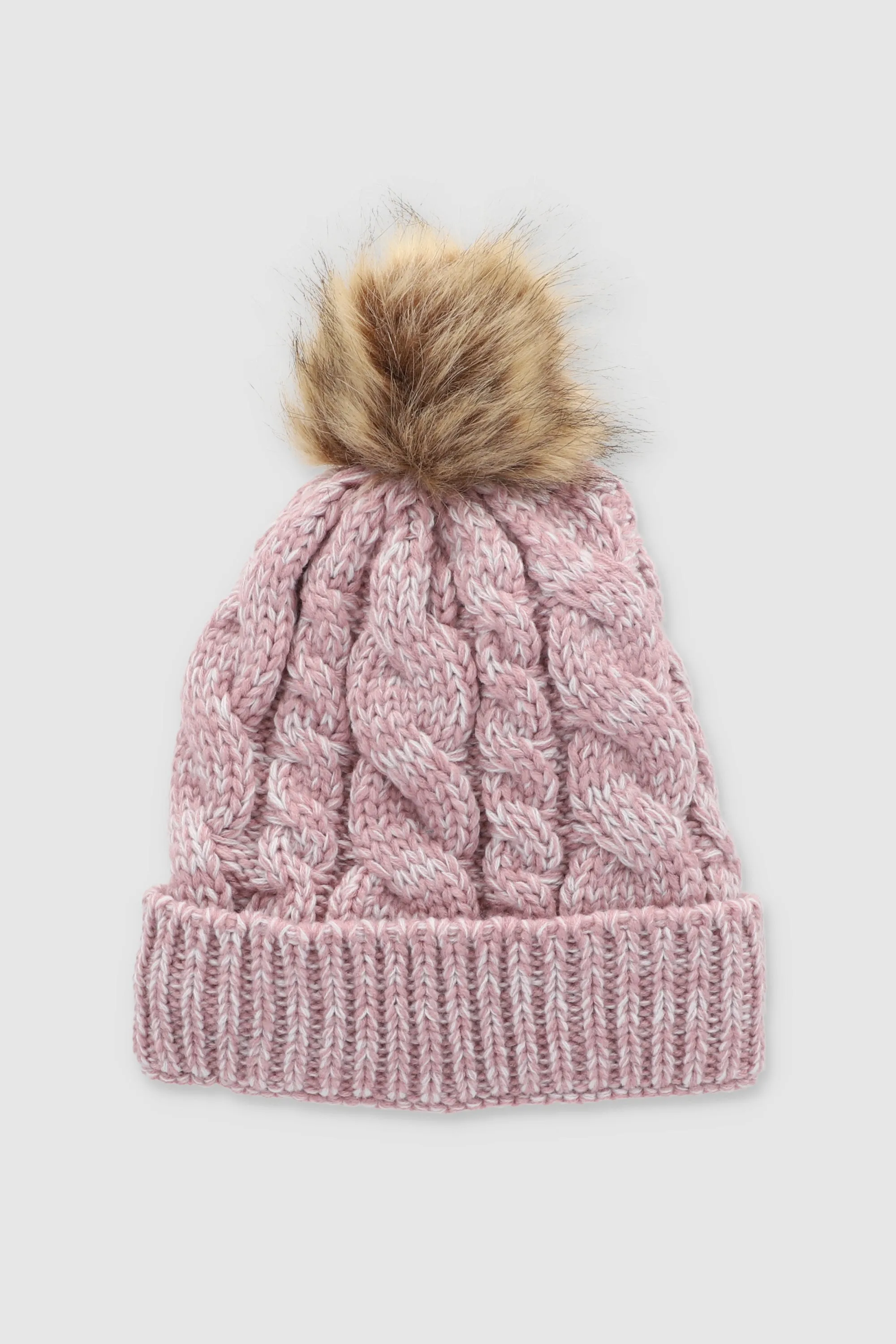 Gorro punto trenza pompón sold by Shasa product image thumbnail 2