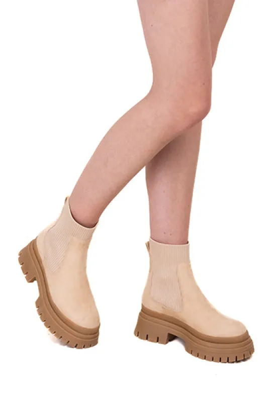 Botín chelsea monocolor elástico sold by Shasa