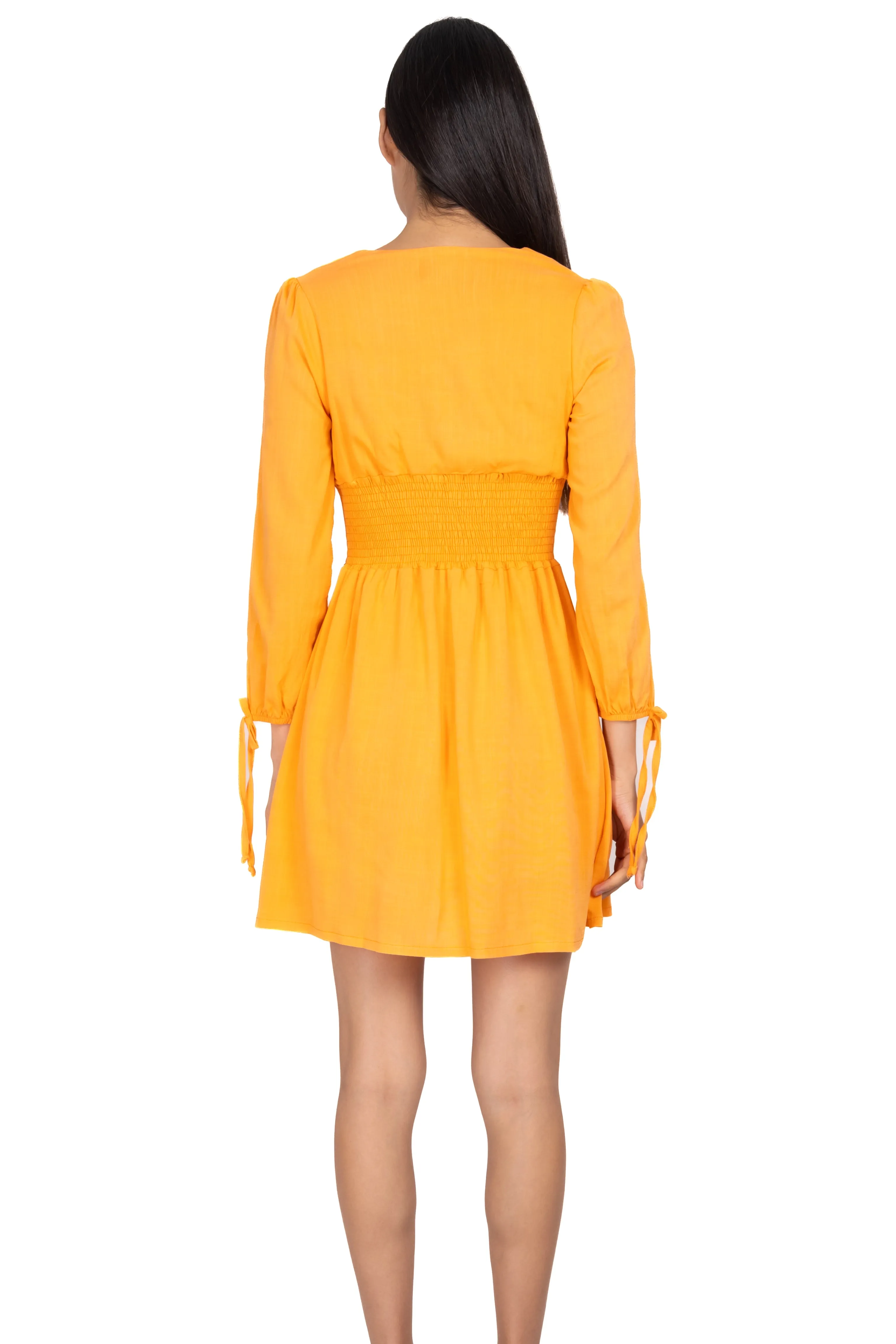 Vestido mini elástico manga larga sold by Shasa product image thumbnail 4