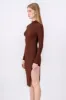 Vestido midi liso abertura pierna sold by Shasa