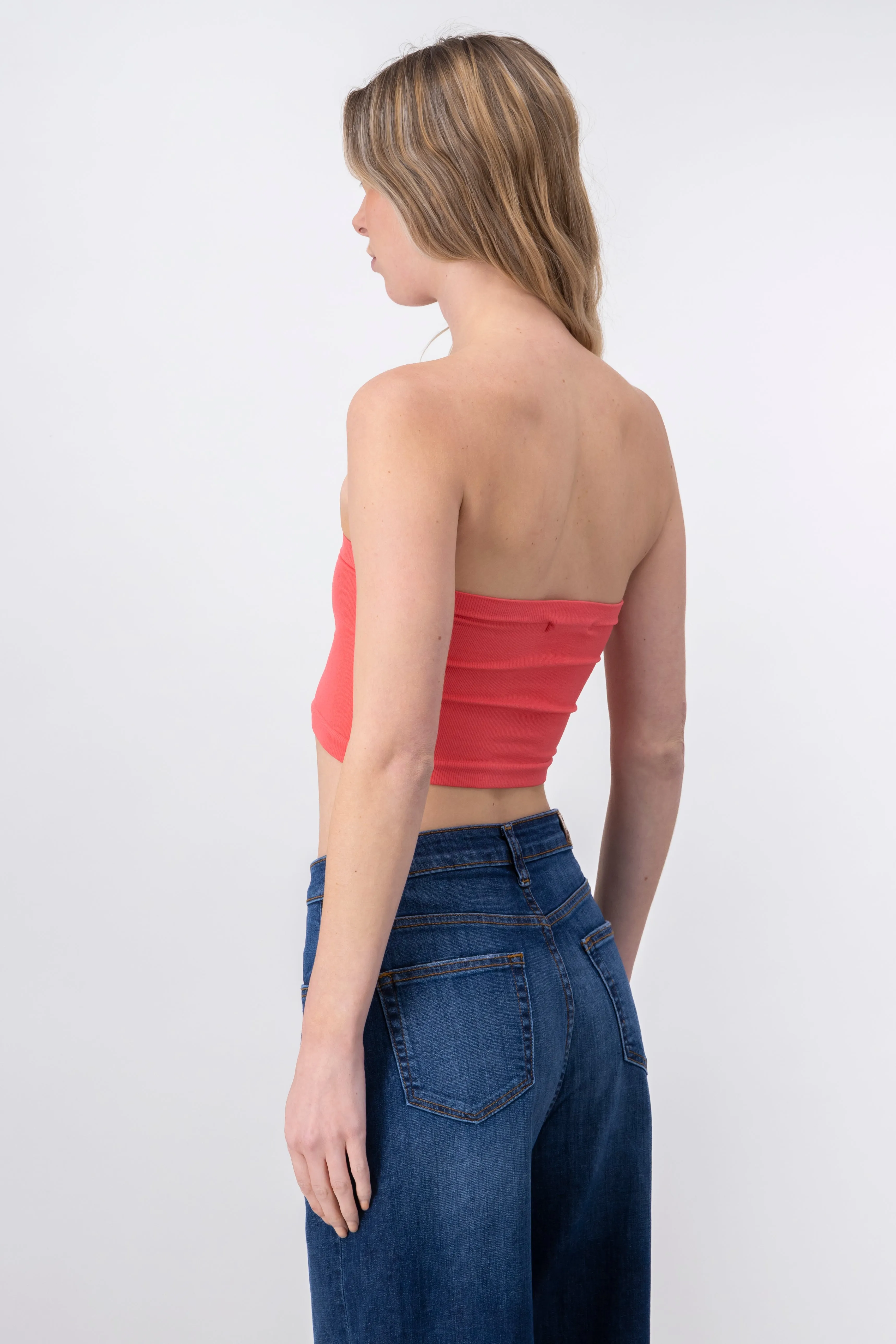 Top Tubo Strapless Rib sold by Shasa product image thumbnail 4