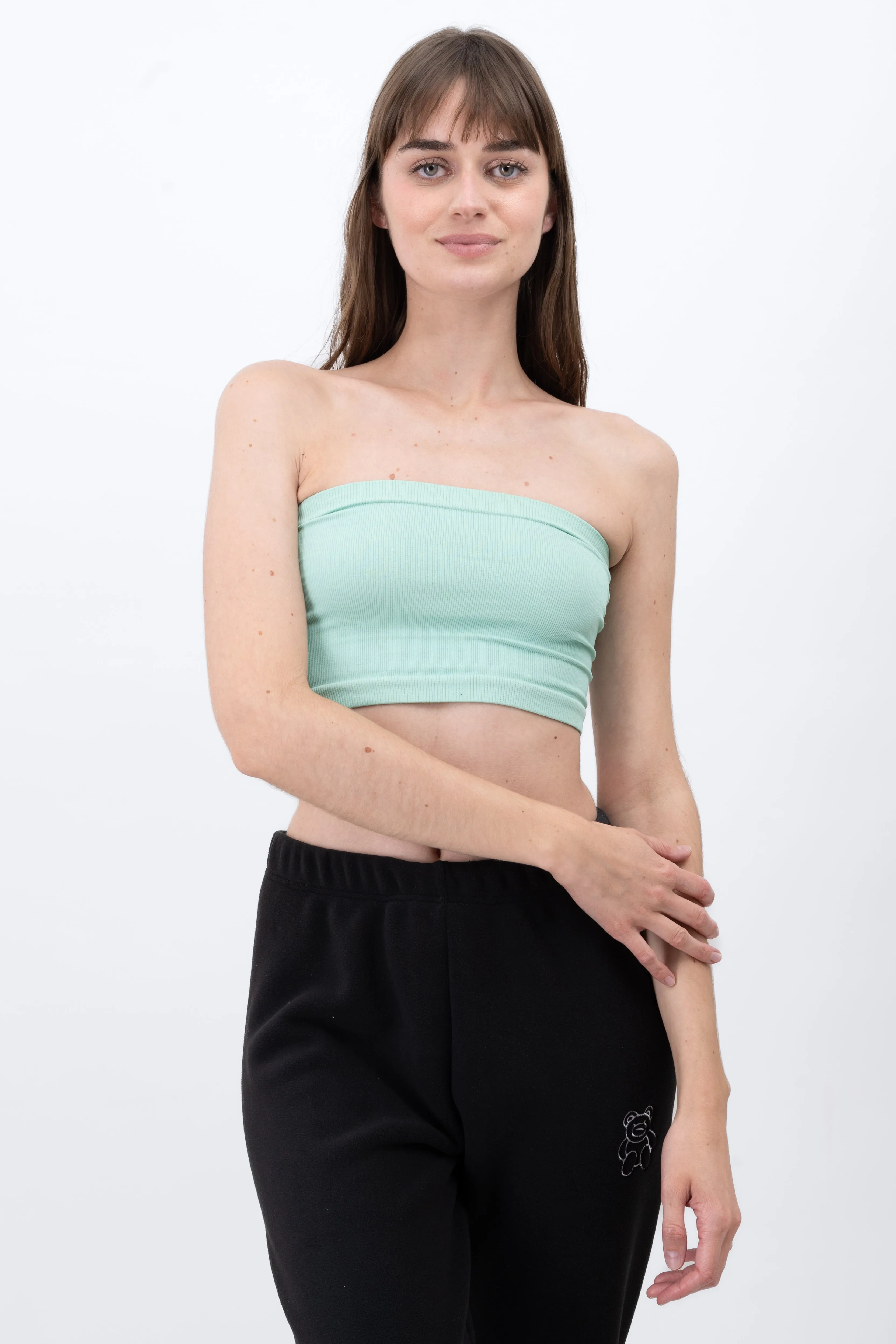 Top Tubo Strapless Rib sold by Shasa product image thumbnail 2