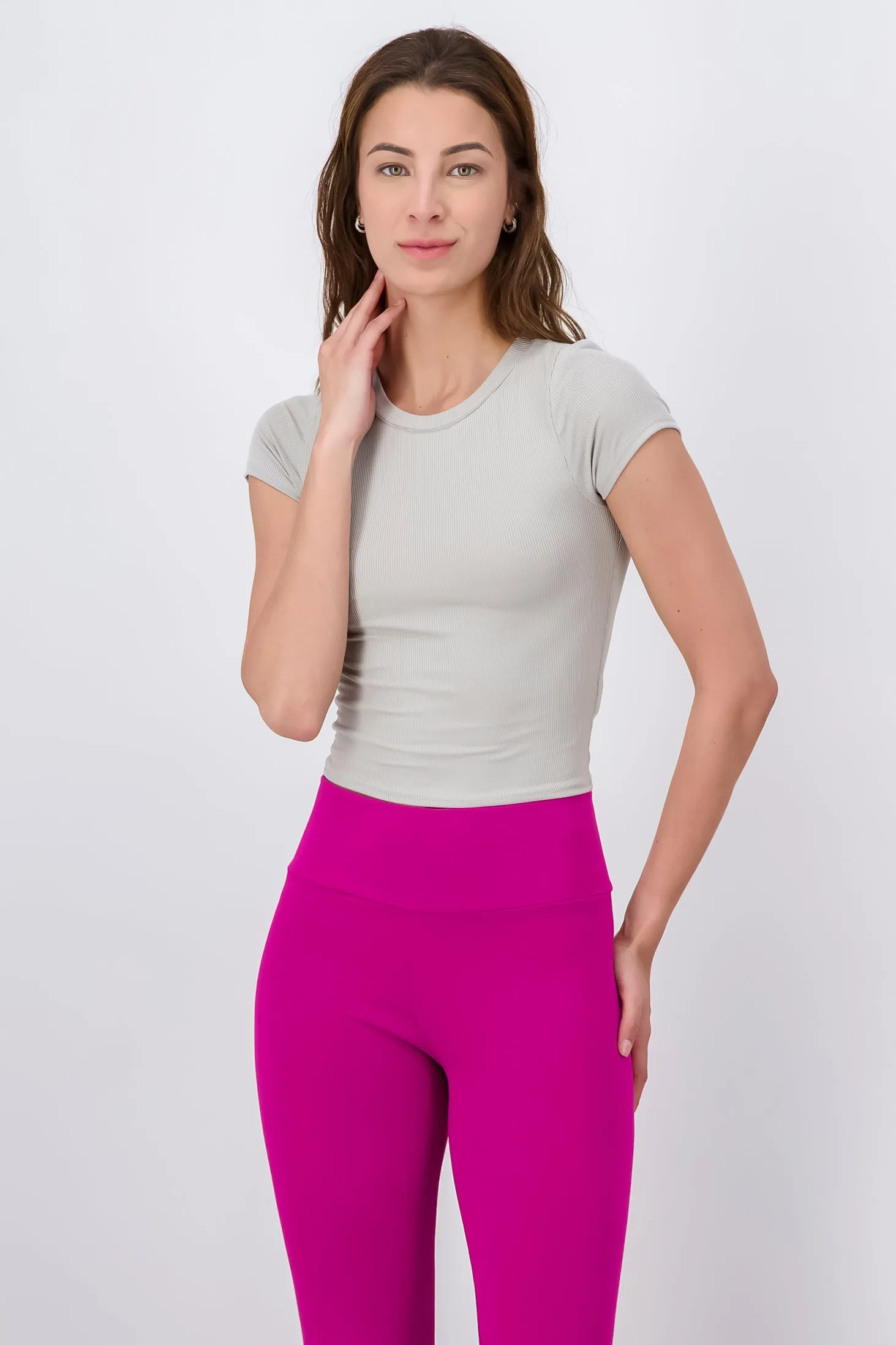 Top manga corta acanalado sold by Shasa product image thumbnail 2