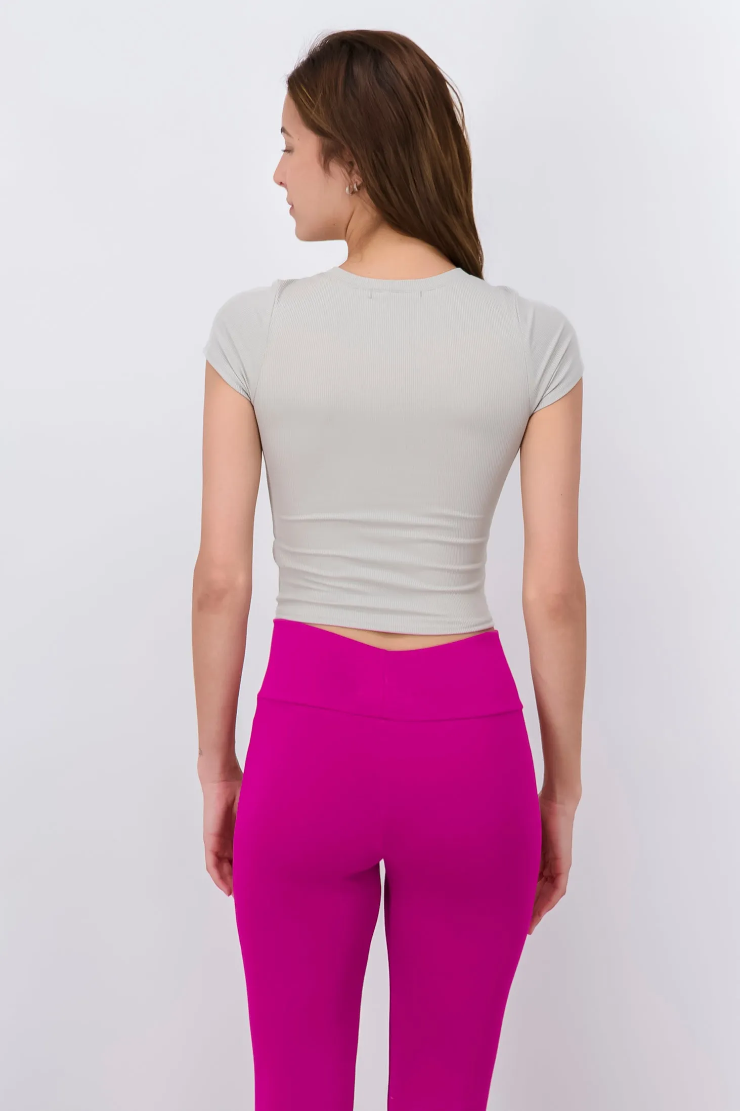 Top manga corta acanalado sold by Shasa product image thumbnail 4