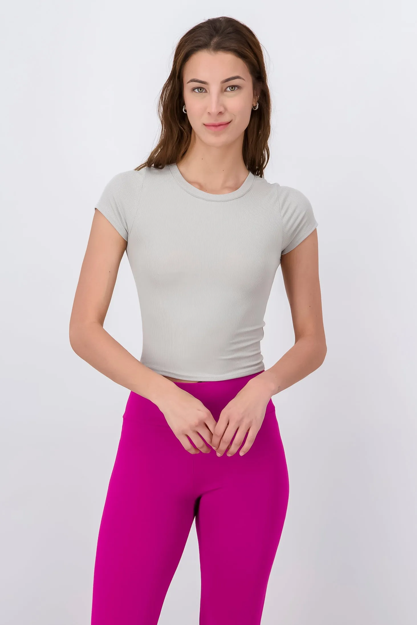 Top manga corta acanalado sold by Shasa