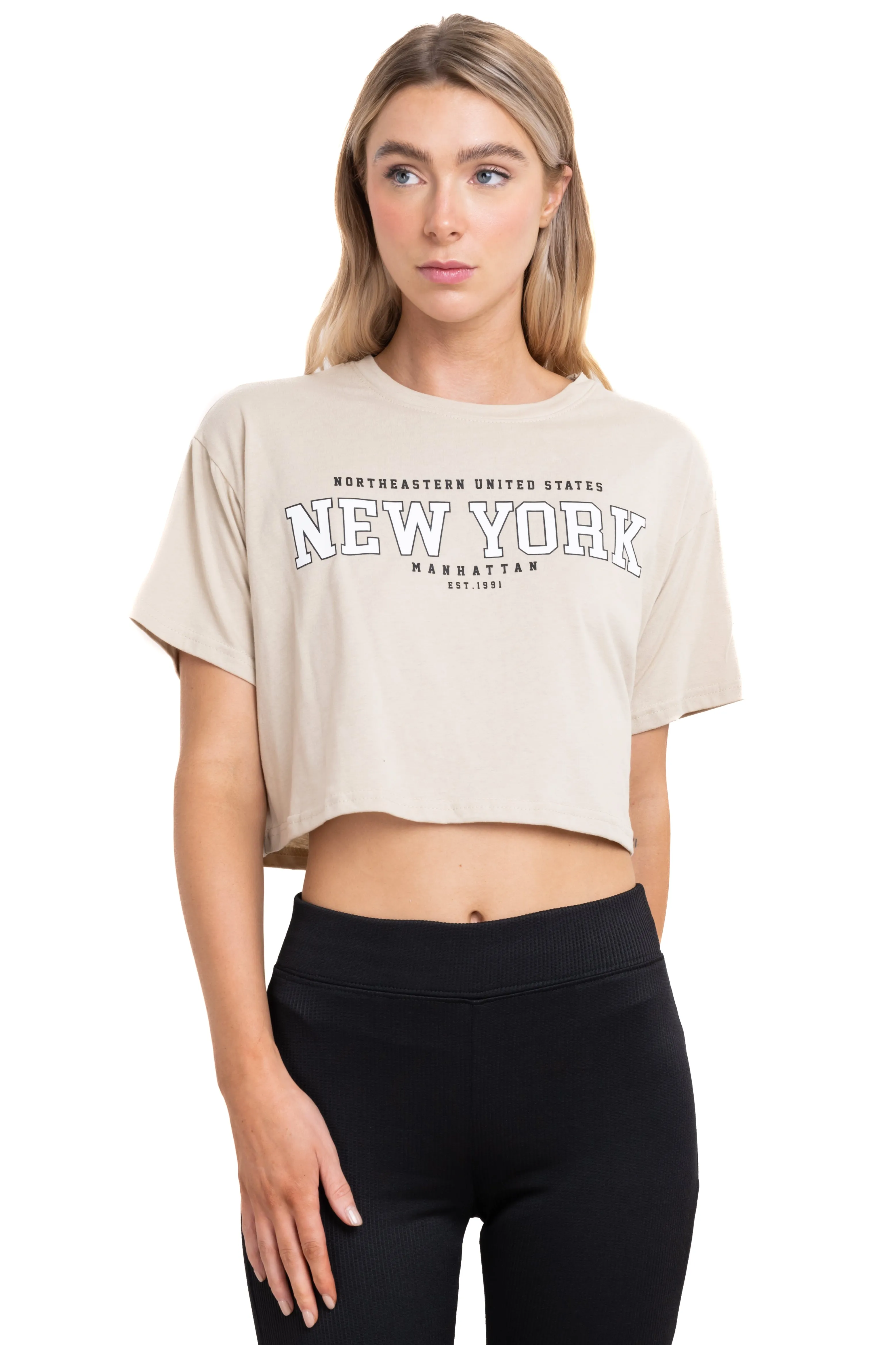 Top Crop Estampado New York sold by Shasa product image thumbnail 2