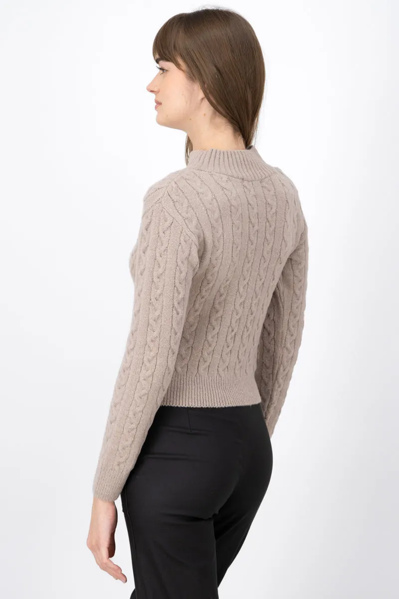 Suéter tejido cuello alto sold by Shasa product image thumbnail 4