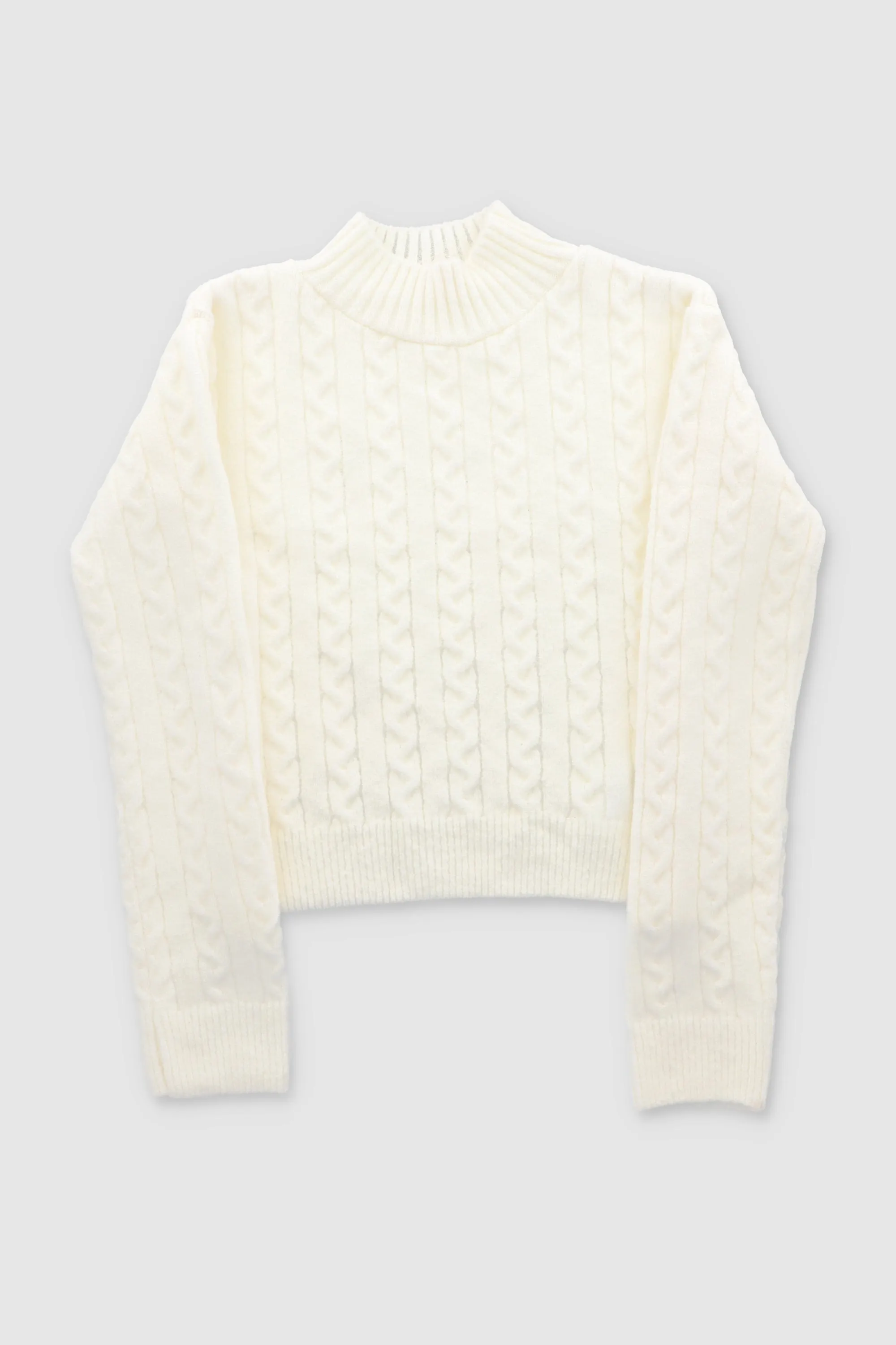 Suéter tejido cuello alto sold by Shasa