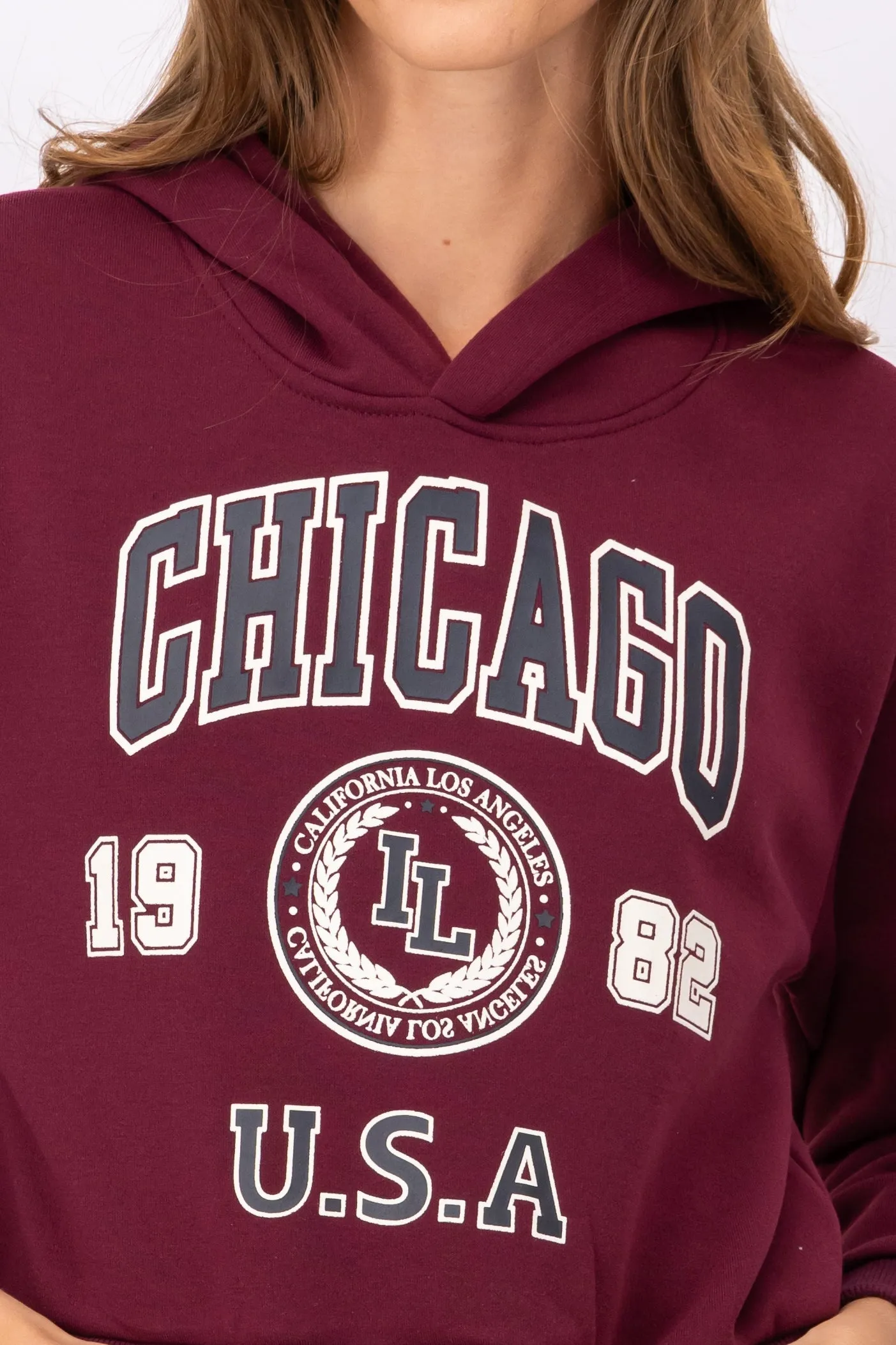 Sudadera Crop Estampado Chicago sold by Shasa product image thumbnail 5