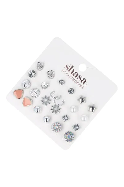 Set 12 Piezas Aretes Concha Mix sold by Shasa product image thumbnail 2