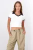 Playera cuello polo contraste sold by Shasa