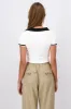 Playera cuello polo contraste sold by Shasa