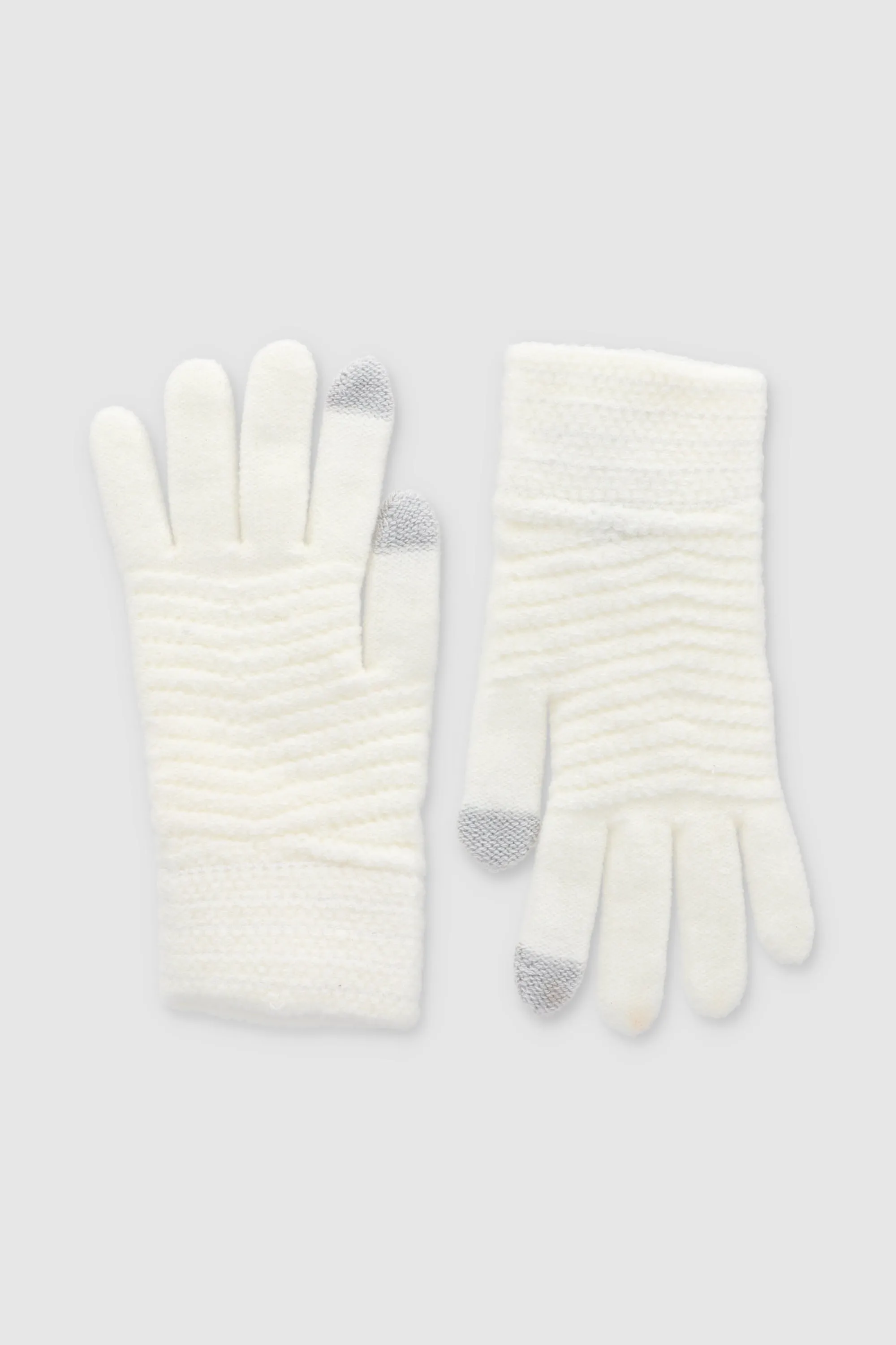 Guantes tejido waffle bicolor sold by Shasa product image thumbnail 4