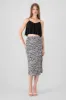 Falda midi animal print sold by Shasa