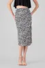 Falda midi animal print sold by Shasa