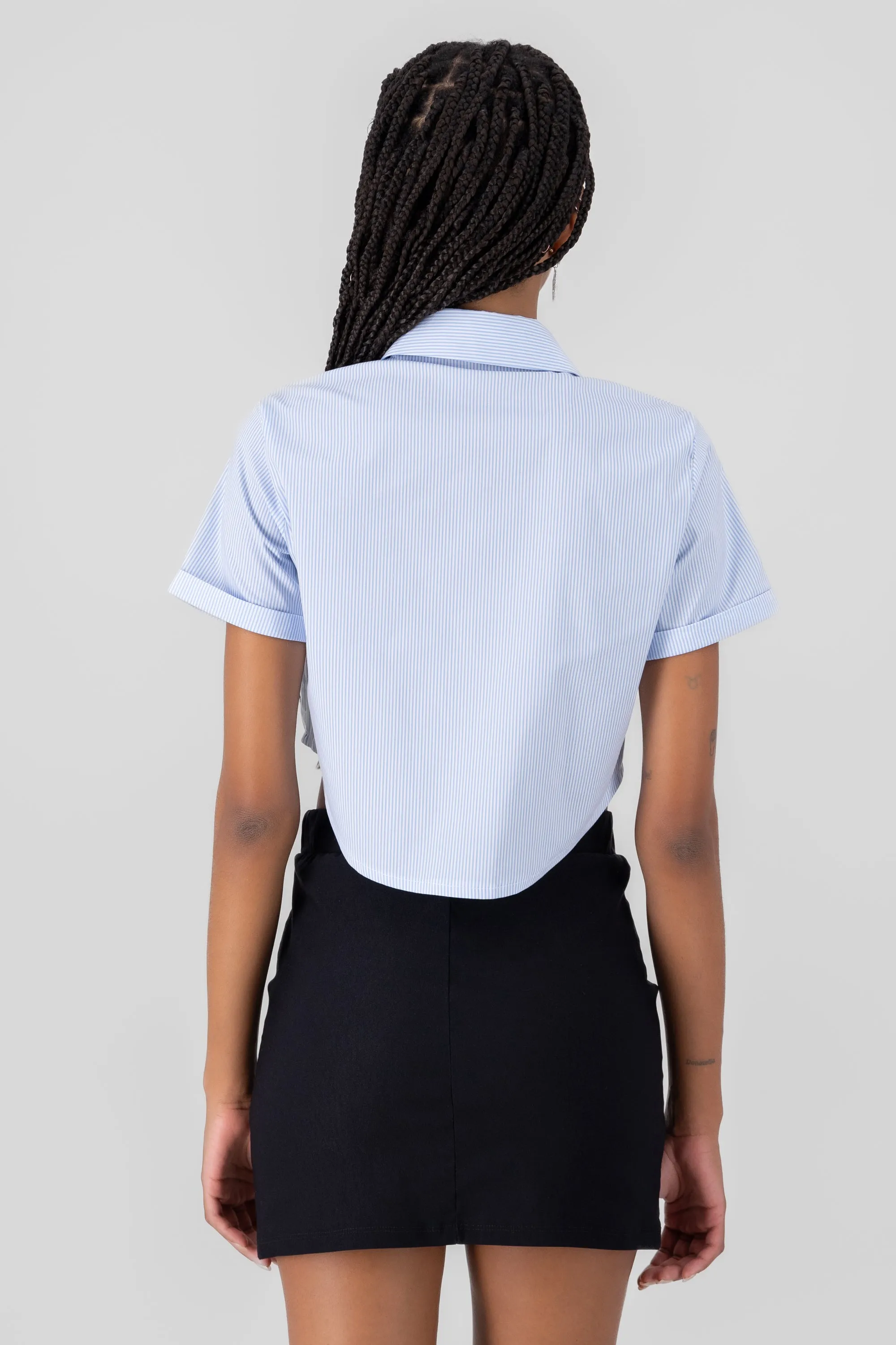 Camisa crop manga corta sold by Shasa product image thumbnail 4