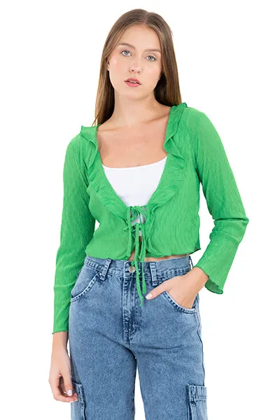 Blusa textura manga larga sold by Shasa product image thumbnail 2