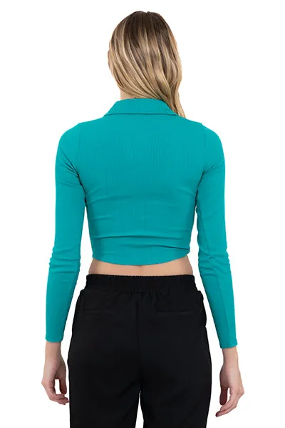 Blusa Corta Cuello Polo sold by Shasa product image thumbnail 4