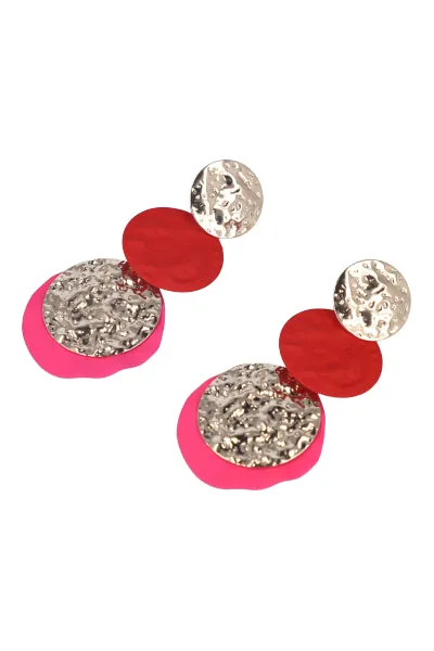 Aretes largos círculos sold by Shasa product image thumbnail 2