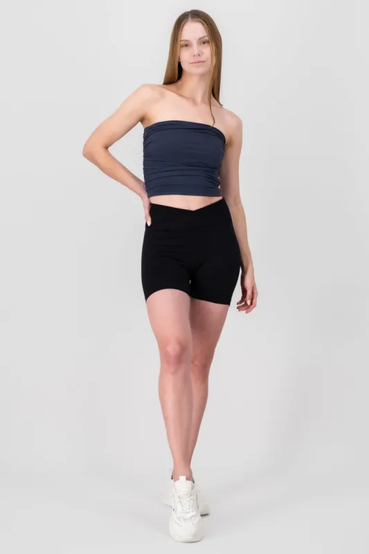 Short biker fruncido sold by Shasa
