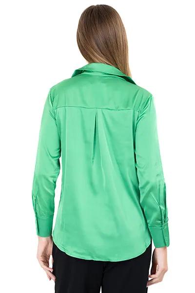 Camisa satinada manga larga sold by Shasa product image thumbnail 4