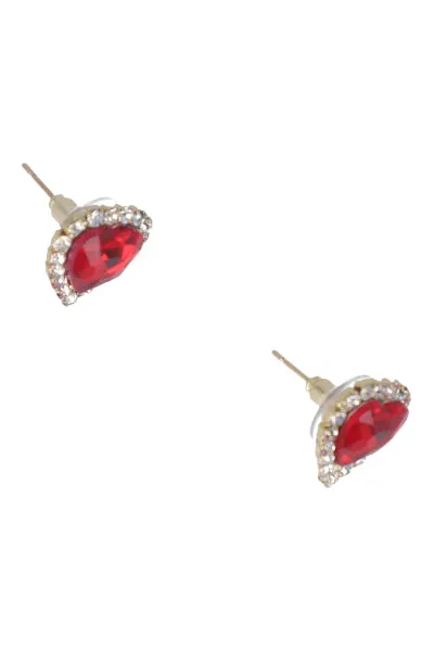 Aretes Studs Corazón Brillos sold by Shasa product image thumbnail 2