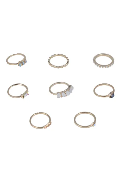 Set 8 Anillos Brillos sold by Shasa product image thumbnail 2