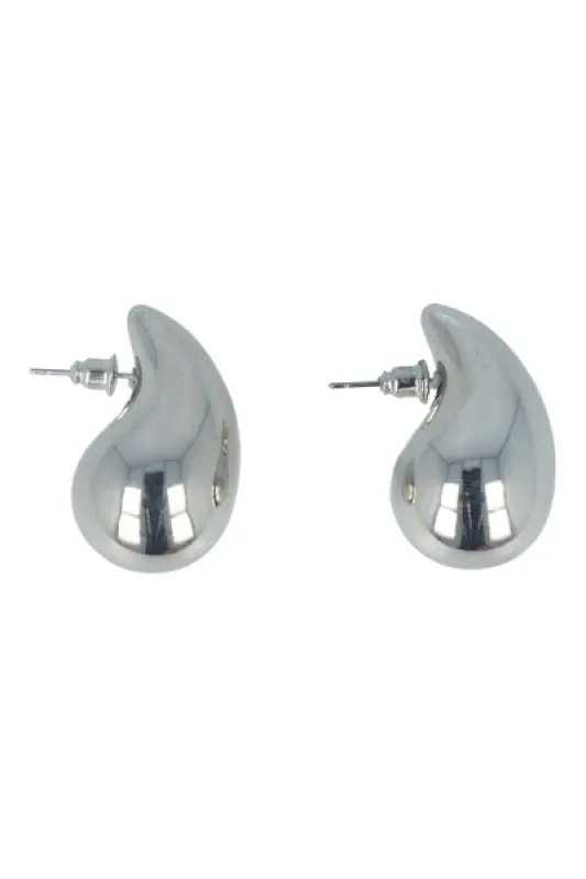 Aretes Studs Gota Metal sold by Shasa