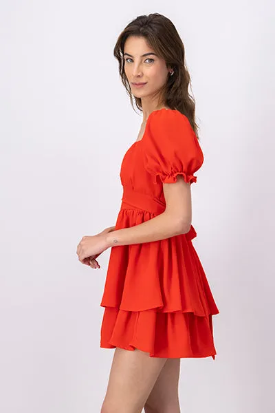 Vestido Mini Capas Moño sold by Shasa product image thumbnail 4