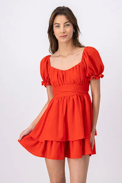 Vestido Mini Capas Moño sold by Shasa product image thumbnail 2