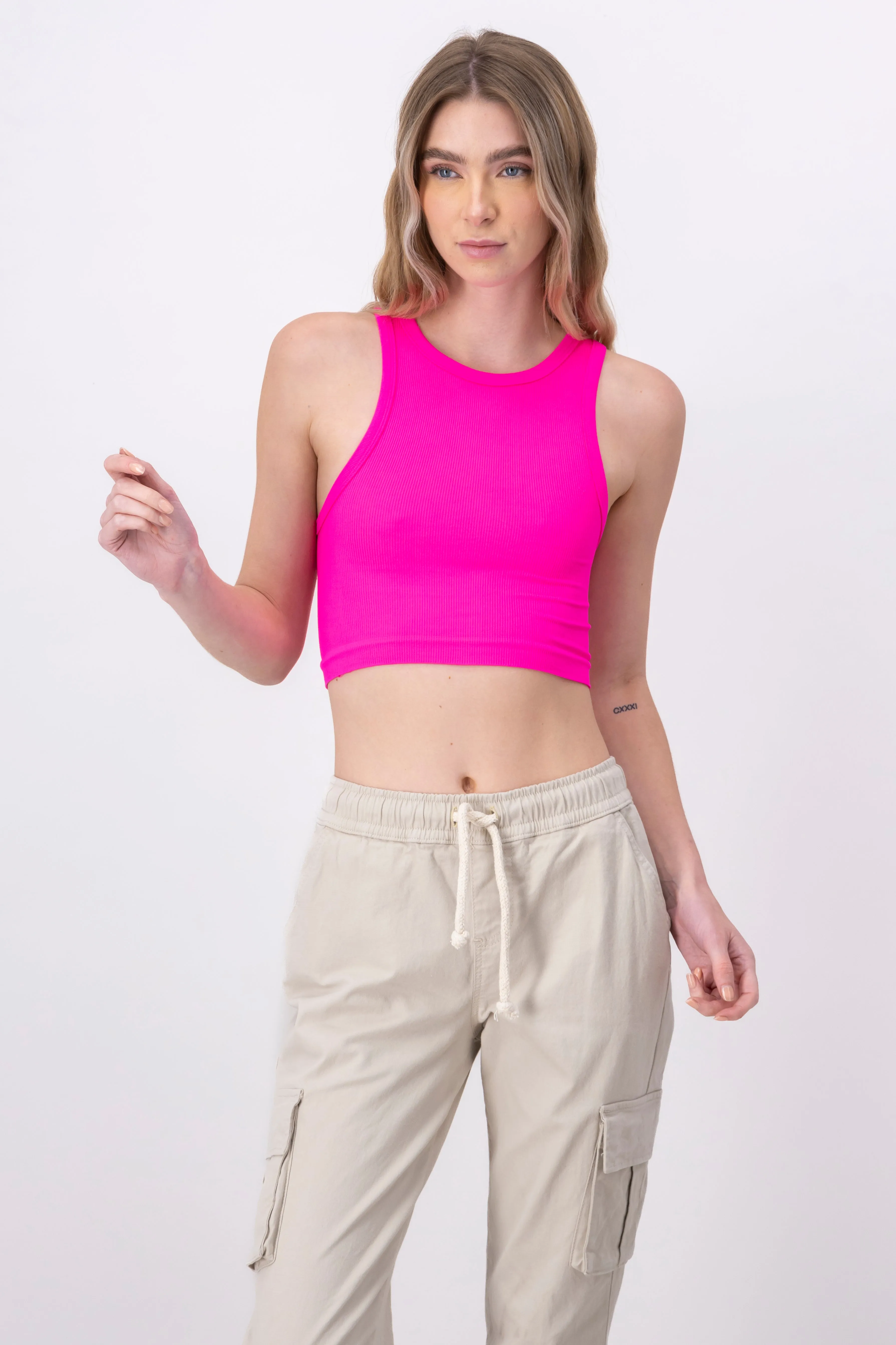 Top Tank Acanalado Liso sold by Shasa