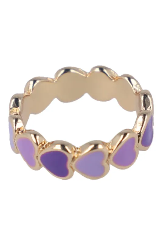 Anillo Corazones Multicolor sold by Shasa