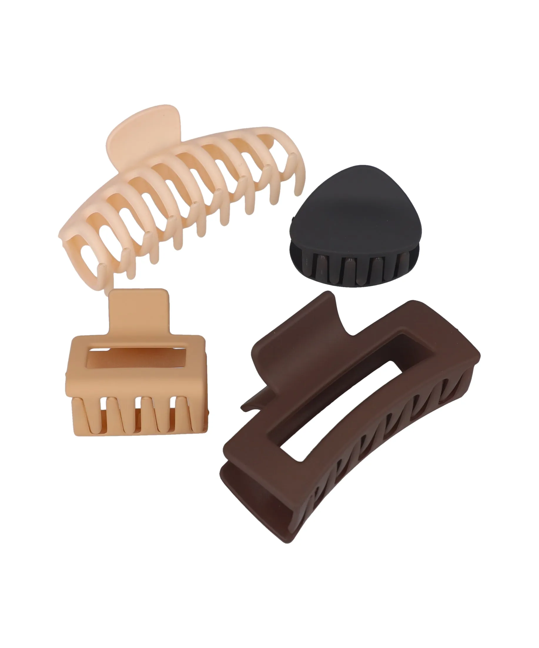 Set 4 piezas pinzas efecto mate sold by Shasa product image thumbnail 2