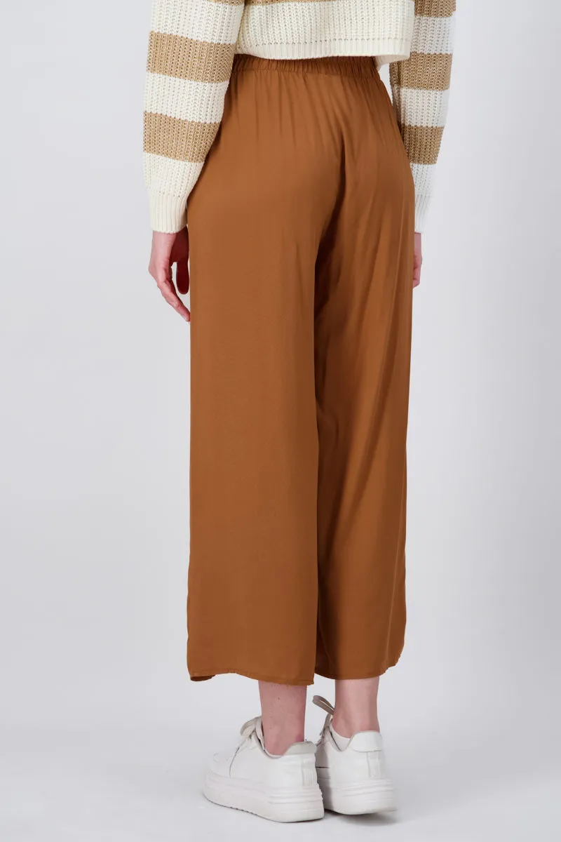 Pantalón Wide Leg Cintura Alta Fruncida sold by Shasa product image thumbnail 4