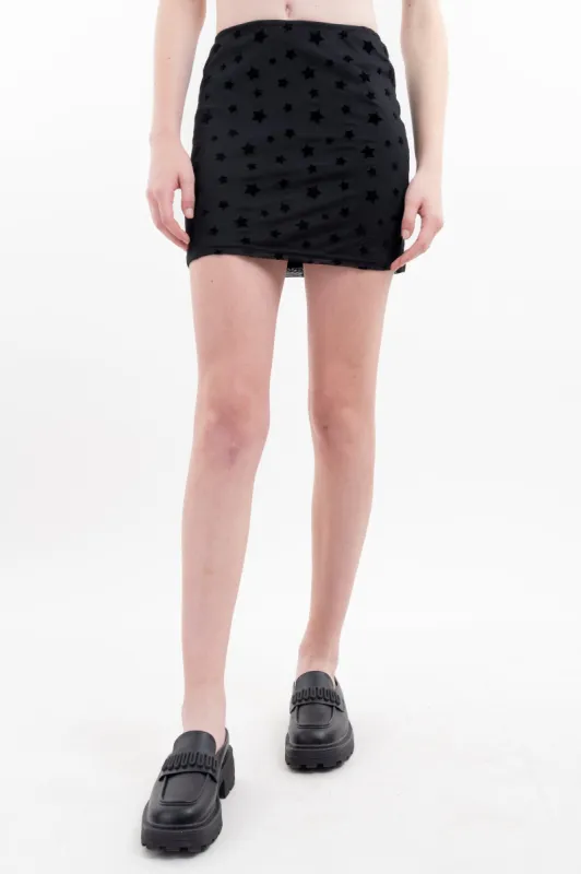 Falda mini mesh estrellas sold by Shasa