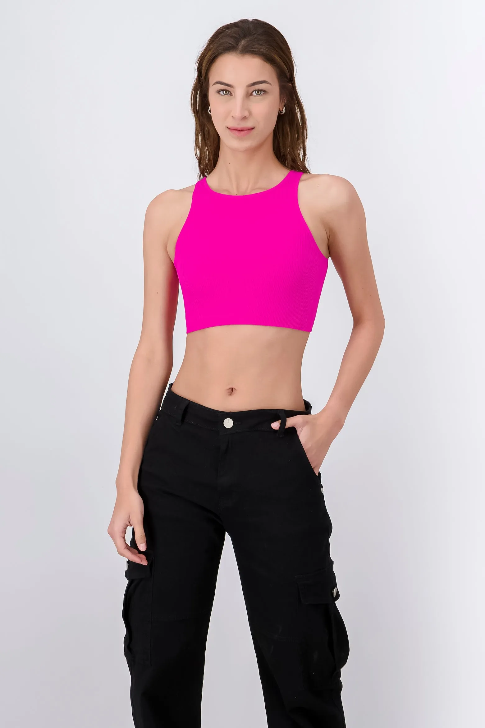 Top tank acanalado sold by Shasa