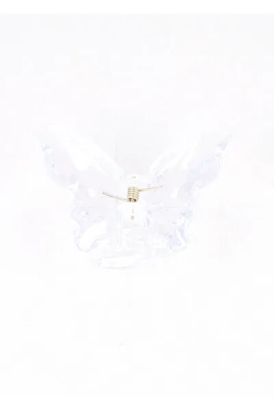 Pinza mariposa transparente sold by Shasa