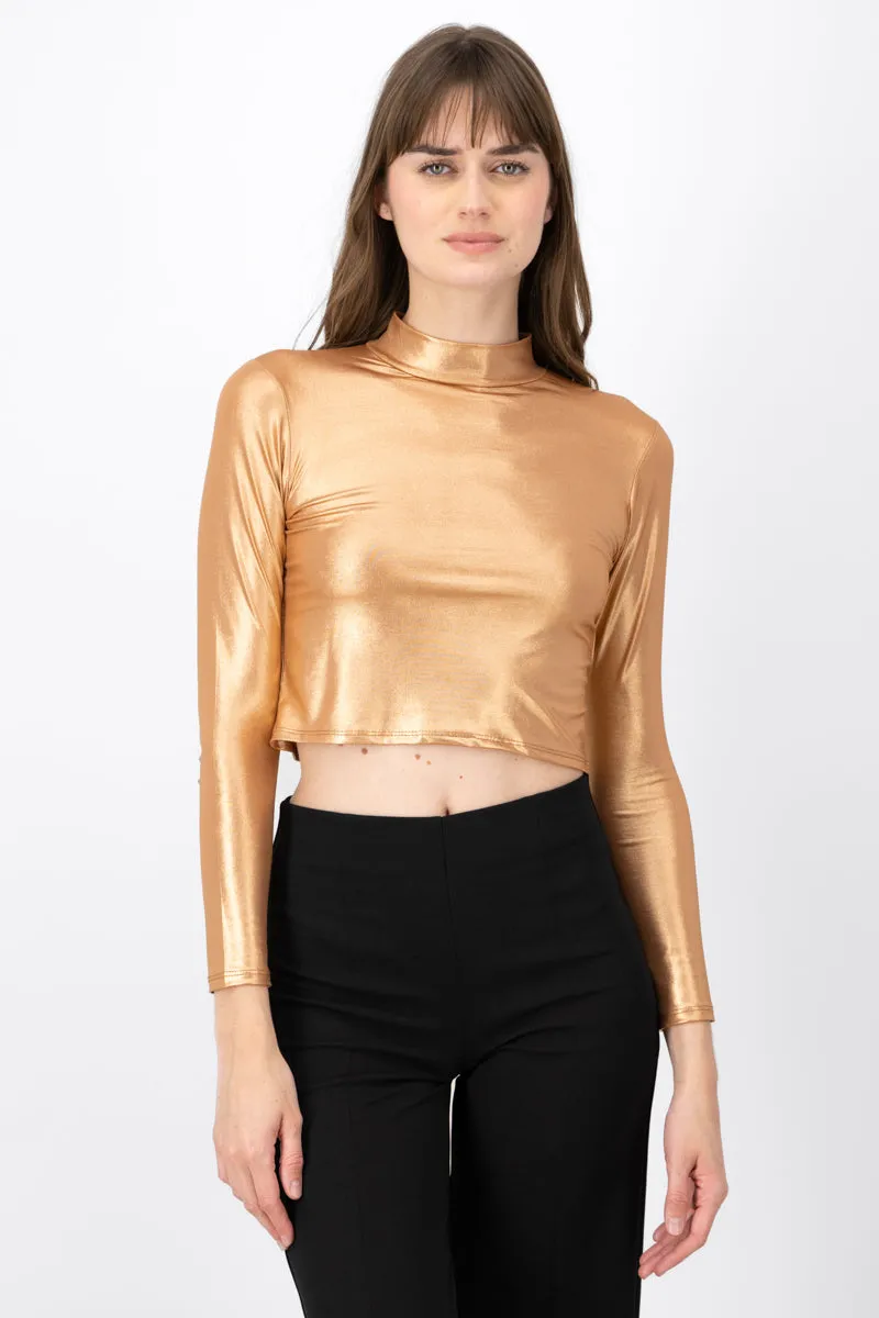 Top Metalico Manga Larga sold by Shasa