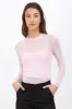 Top Mesh Manga Larga Brillos sold by Shasa