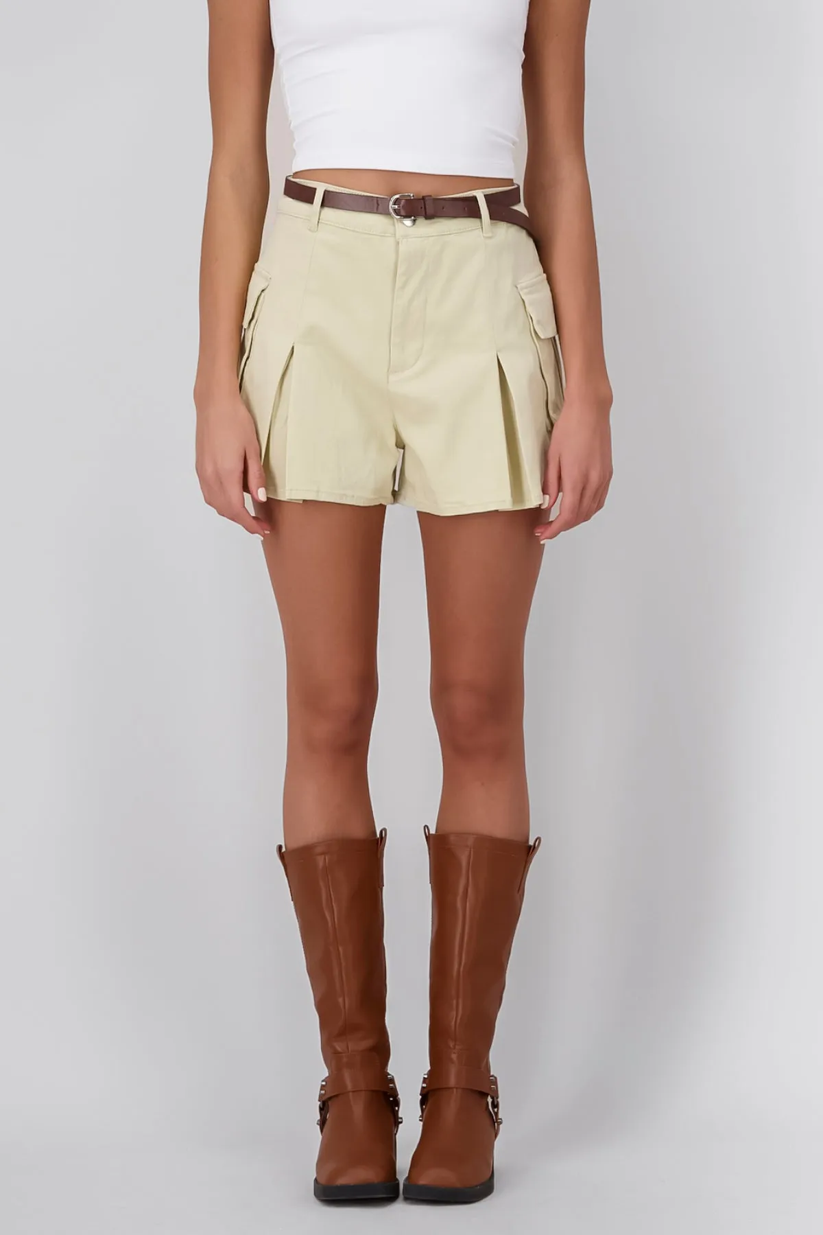 Falda tableada con cinturon sold by Shasa product image thumbnail 2